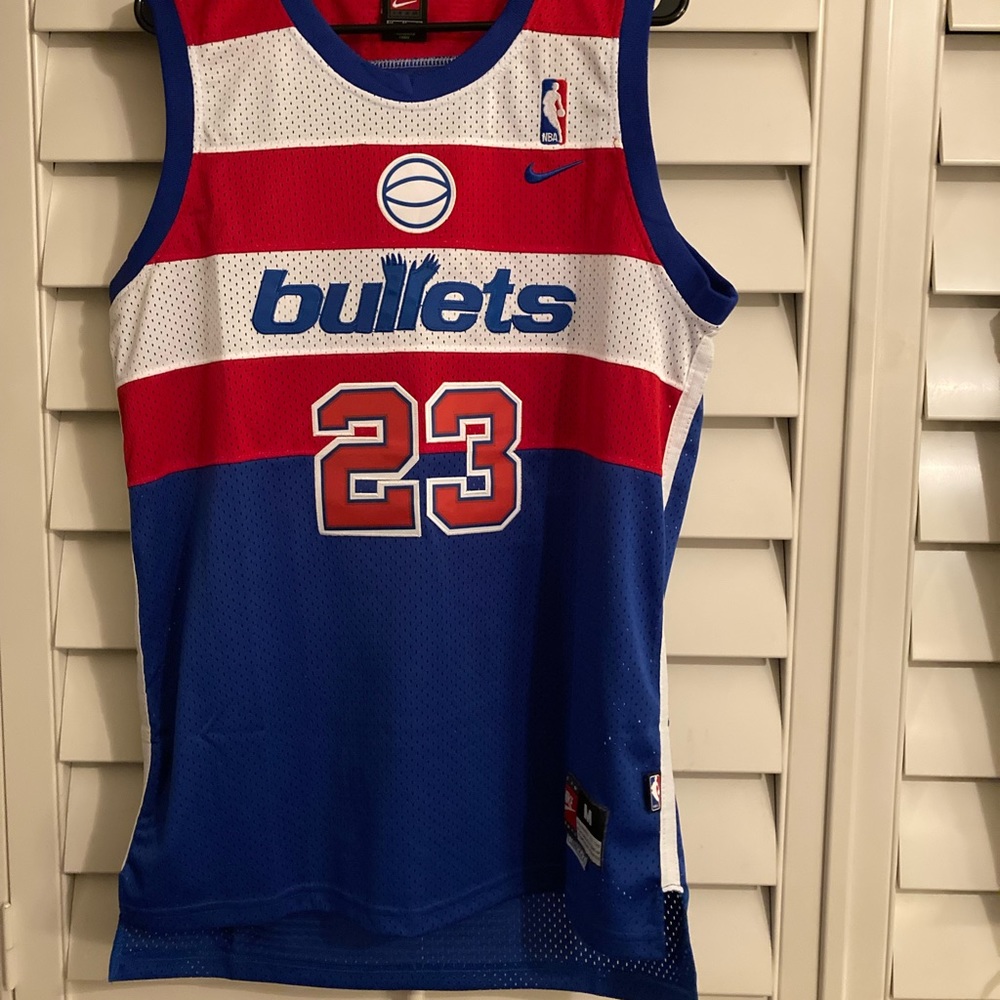 Nike Michael Jordan Washington Billets Throwback Jersey. Size Medium.